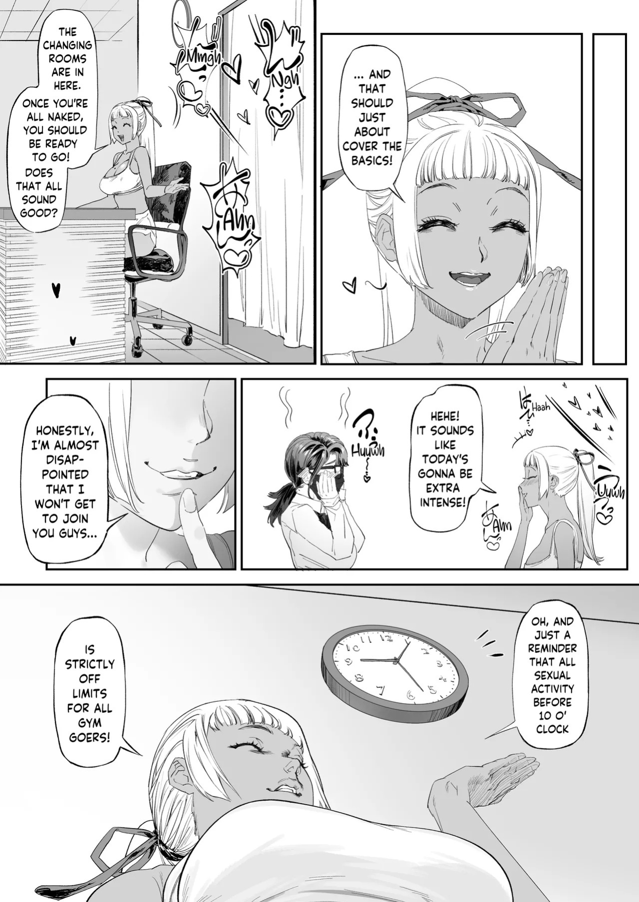 [Mitsukyoku Koubou (AWMC / Keinv)] Kaiinsei Zenra Gym - Chakui Kinshi | Members-Only Nude Gym: No Clothing Allowed [English] [skibidibenki]