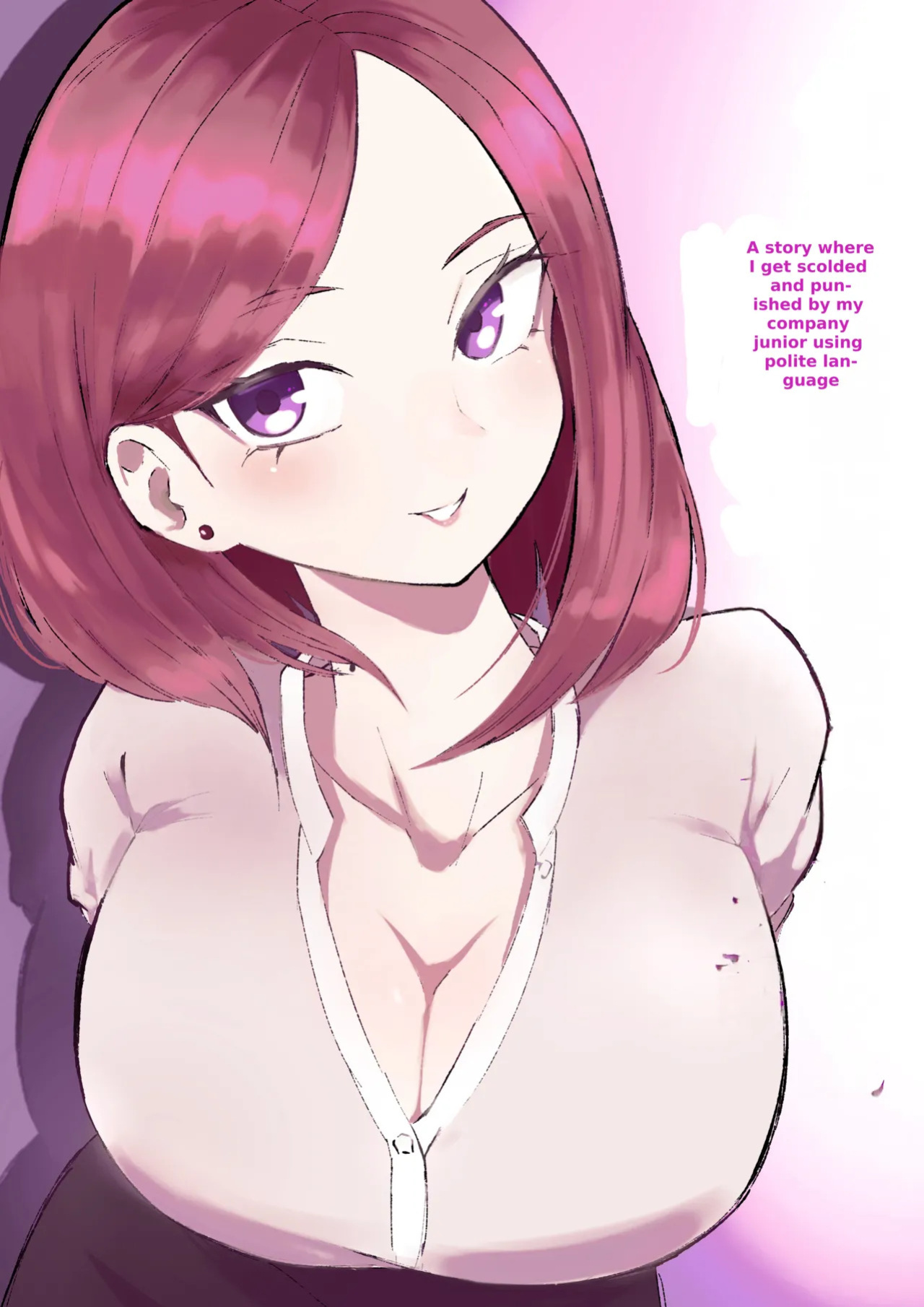 [Roki] Kaisha no Kouhai ni Keigo de Semerare Oshioki Sarechau Hanashi | A story about being lectured in polite language and overpowered by a junior colleague at the company [English]