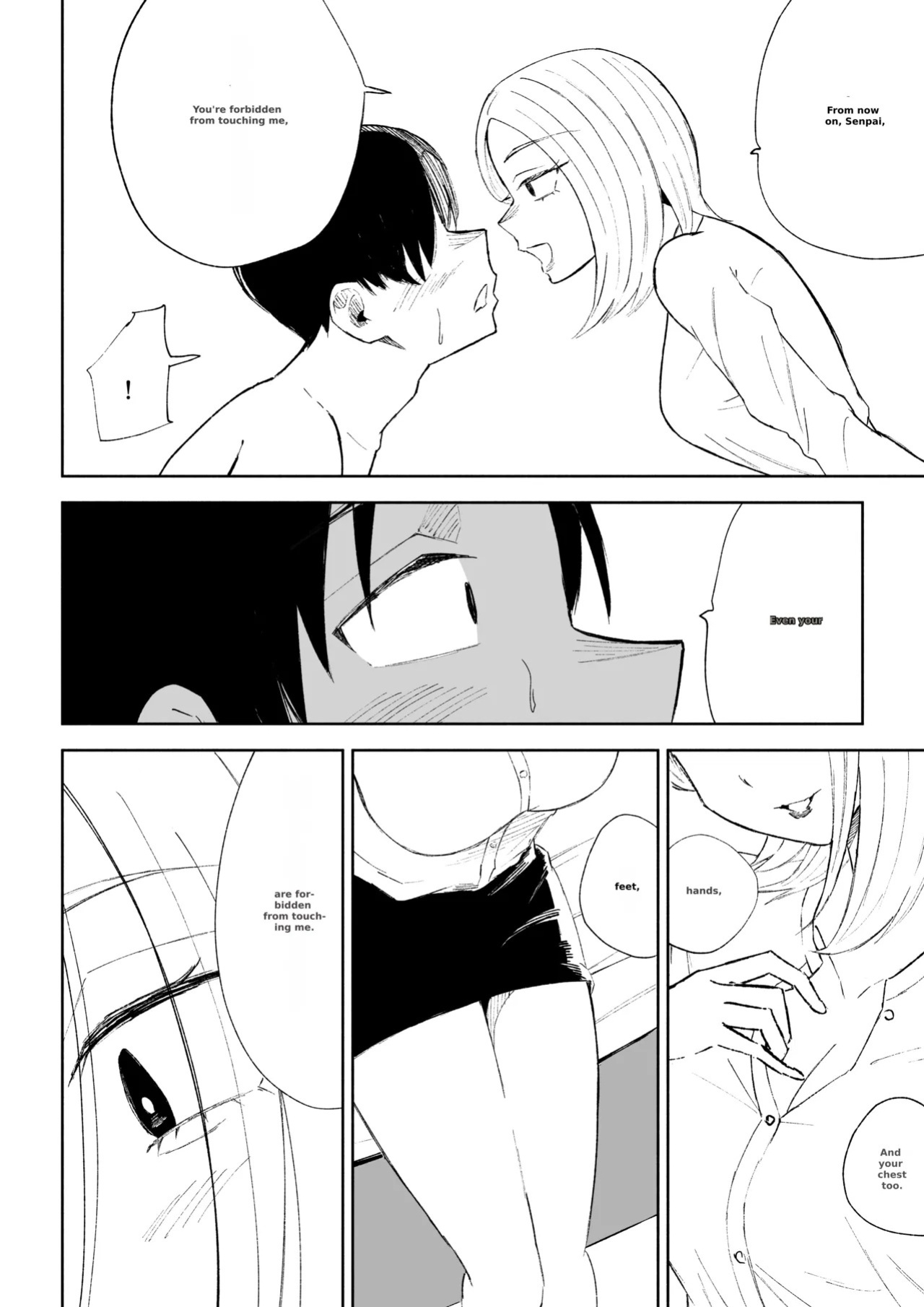 [Roki] Kaisha no Kouhai ni Keigo de Semerare Oshioki Sarechau Hanashi | A story about being lectured in polite language and overpowered by a junior colleague at the company [English]