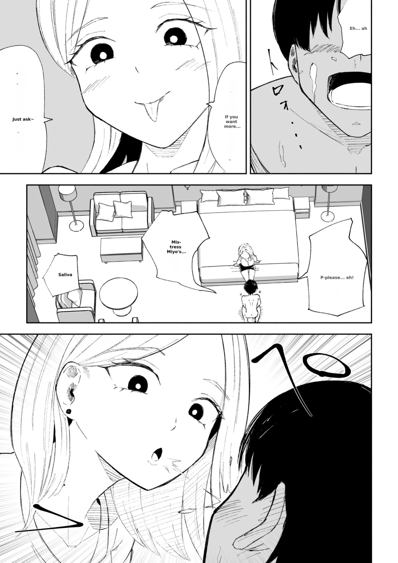 [Roki] Kaisha no Kouhai ni Keigo de Semerare Oshioki Sarechau Hanashi | A story about being lectured in polite language and overpowered by a junior colleague at the company [English]