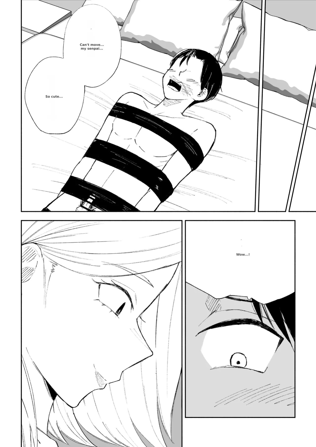 [Roki] Kaisha no Kouhai ni Keigo de Semerare Oshioki Sarechau Hanashi | A story about being lectured in polite language and overpowered by a junior colleague at the company [English]
