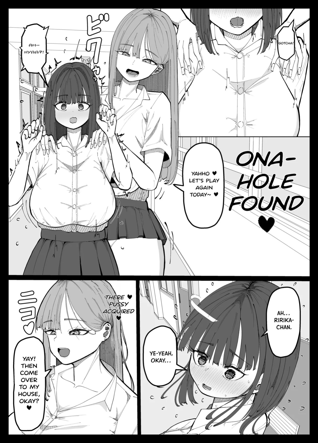 [Atafutafutaaba] Tomodachi ga Inai InCha-chan o Onaho ni Suru Futanari Gal no Hanashi | The Story of a Futanari Gal Who Turns Her Friendless Introverted Girl Into an Onahole [English]