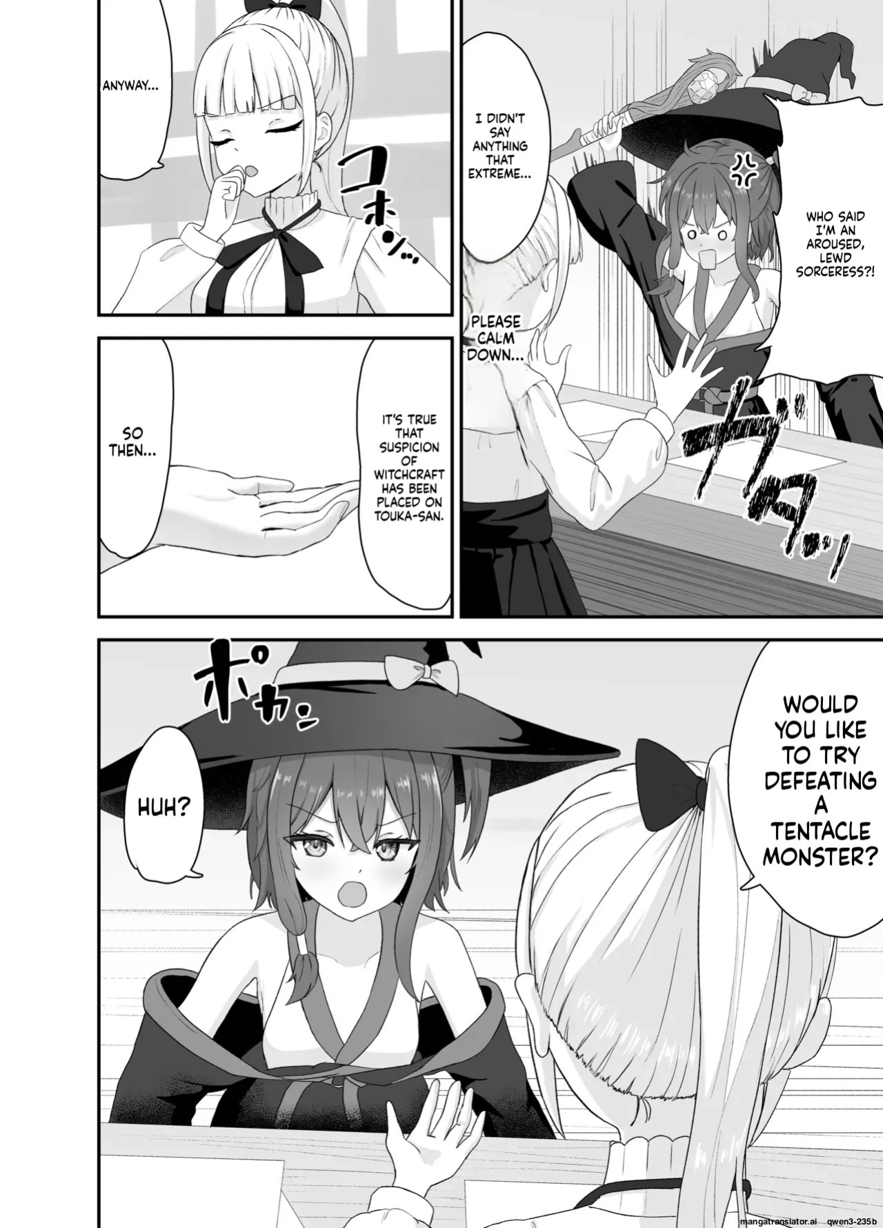 [Sakeru Buta (Asakura Takumi)] Tsuyoki na Madou Shoujo to Shokushu no Ori -Dungeon nite Shokushu ni Otsuru- [English] [SCANMTL]