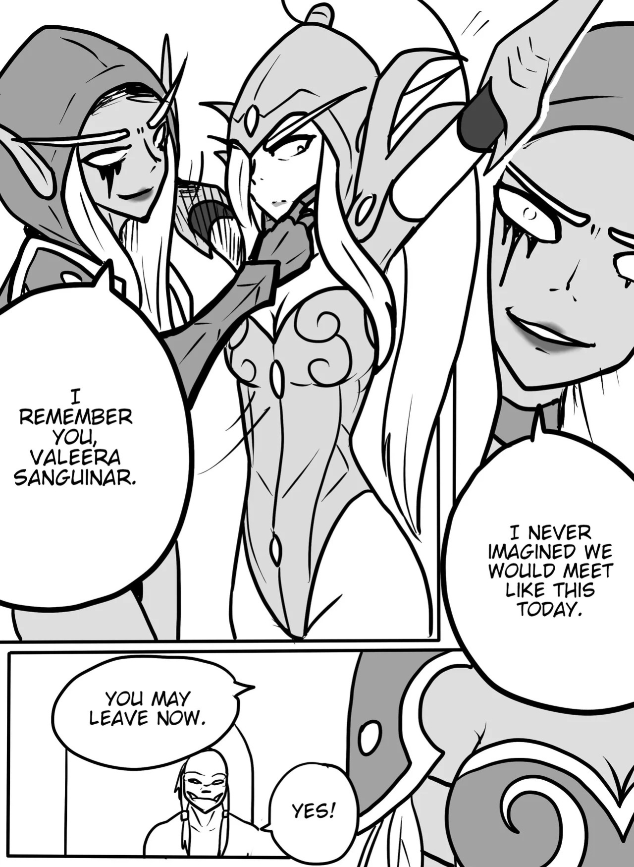 [ttxg] Sylvanas x Valeera [English]
