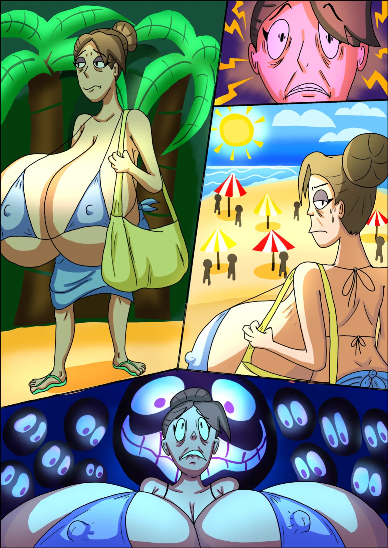 Marie's Day at the beach + textless