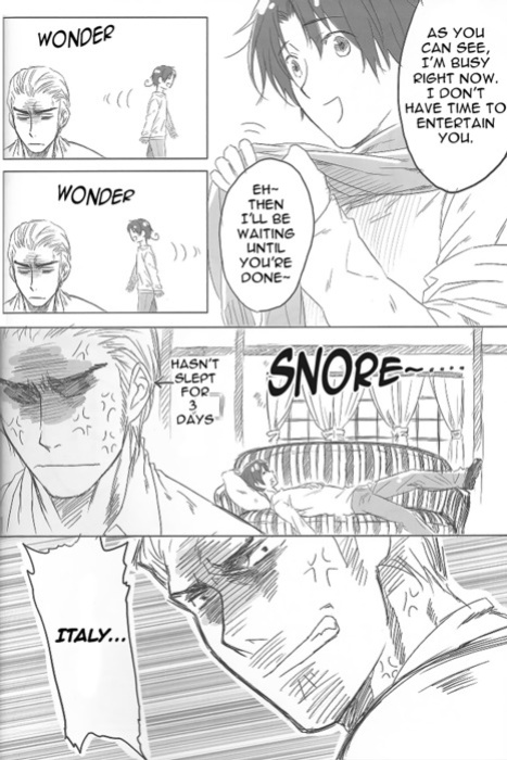 [Suiseimushi (Bunge)] SWEET SWEET DREAM (Axis Powers Hetalia) [English]
