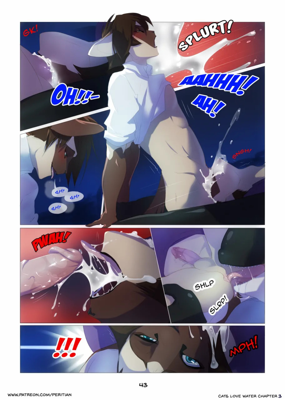 [Peritian] Cats Love Water 3