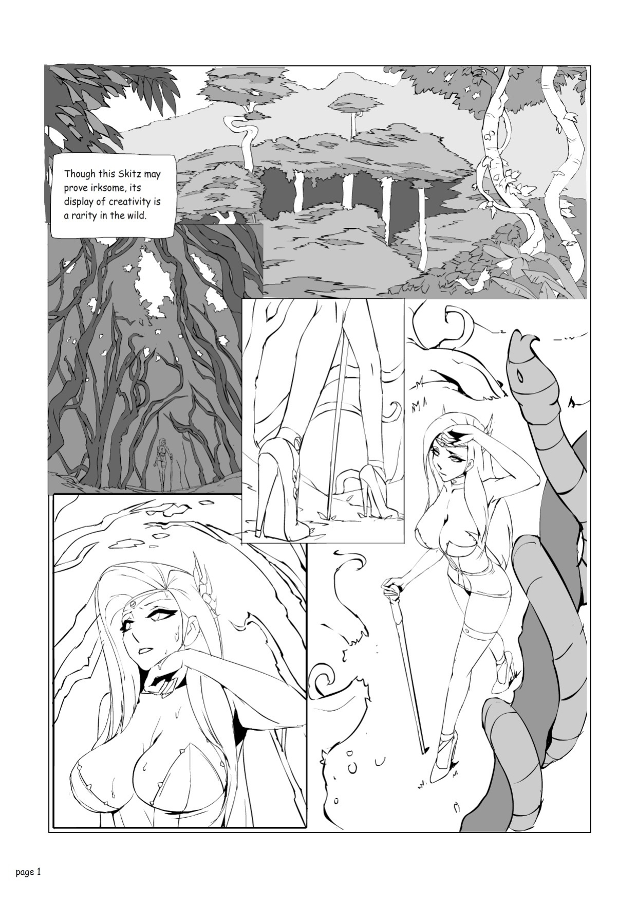 Tentacles Thrive Skitz vol2 English