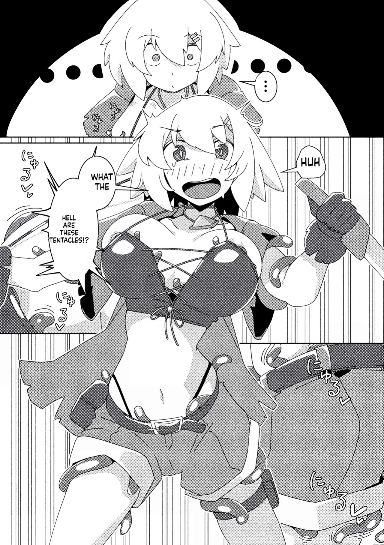 [Caguya] Rare Item ni Goyoujin ~Namaiki Onna Touzoku no Baai~ (2D Comic Magazine Akuochi Shokushufuku Vol.2) (SCANMTL)