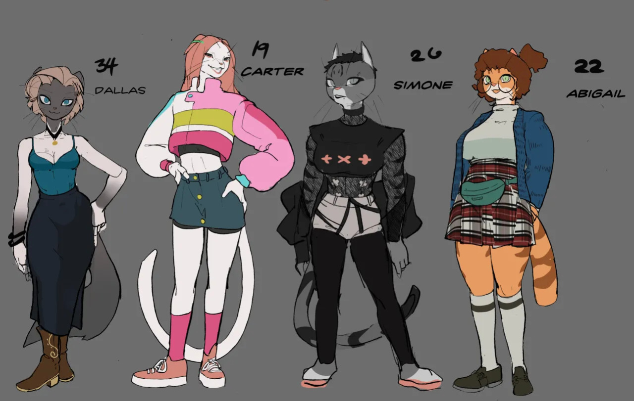 [Matchattea, various] Catgirl Salon