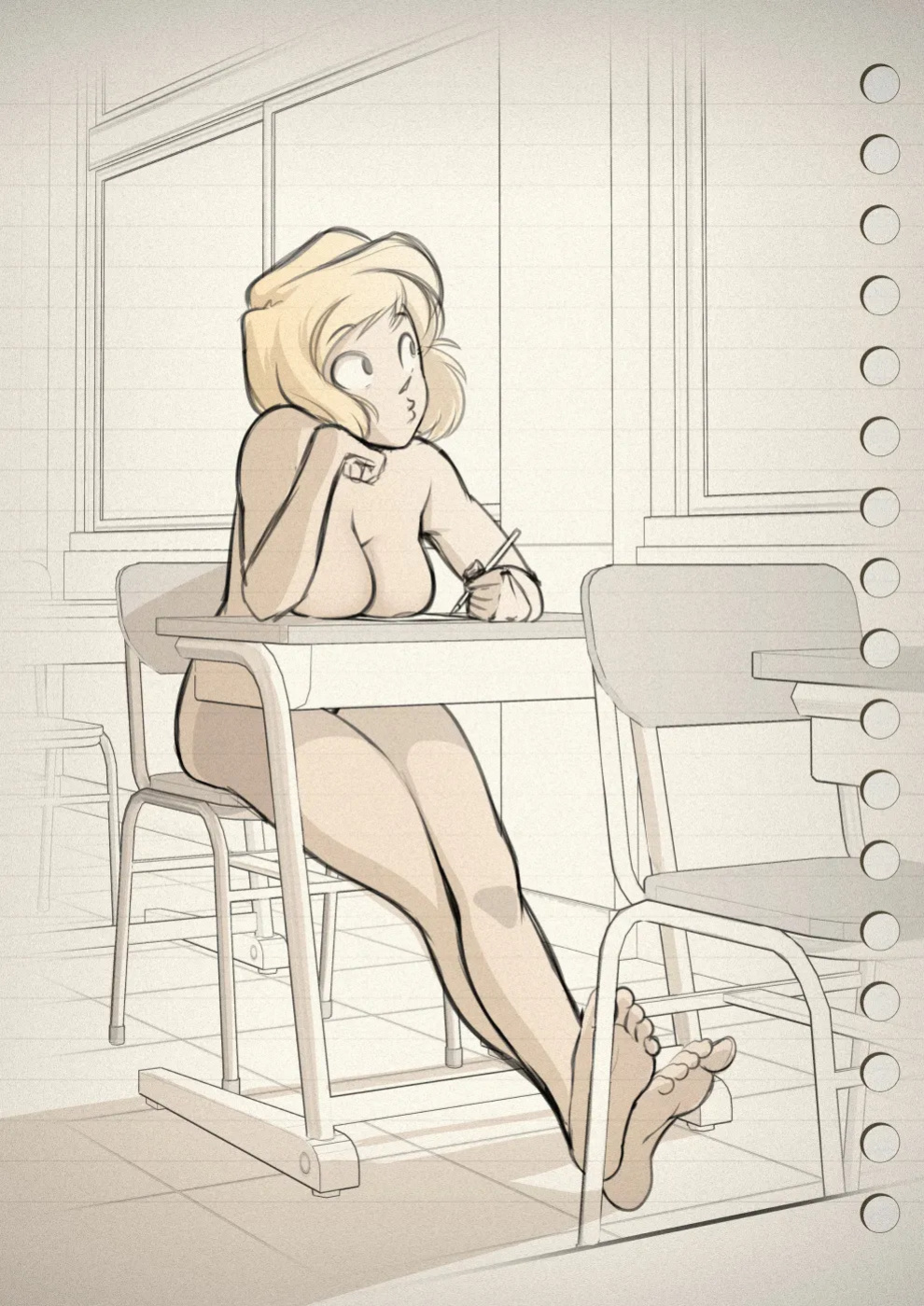 [Kidetic / Kusujinn] Cleo Sketchbook + Monthly Doodles