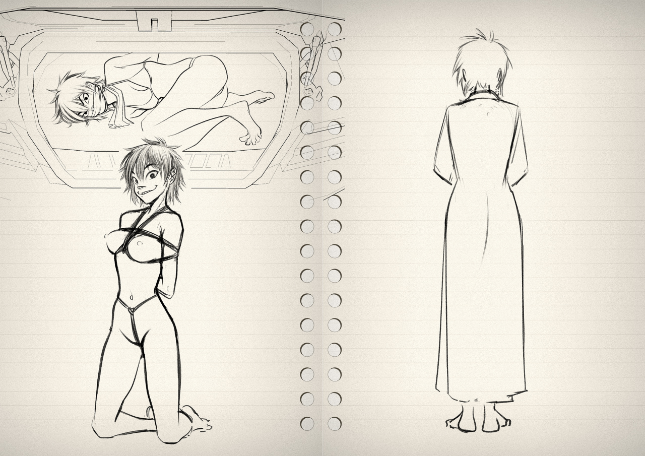 [Kidetic / Kusujinn] Cleo Sketchbook + Monthly Doodles