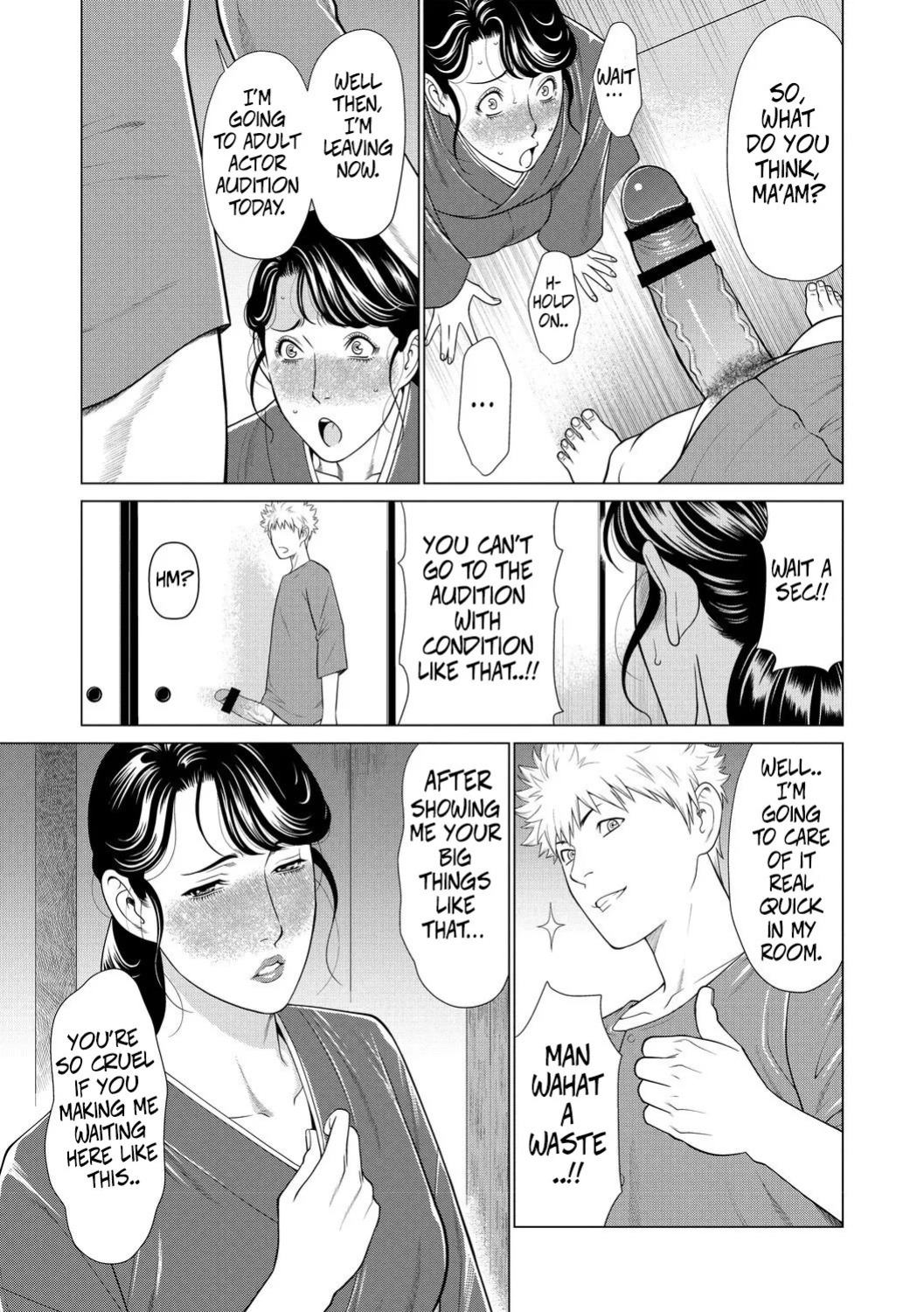 [Takasugi Kou] Mitsuo And Madam Boss Story (Fratina Jukujo) [English]