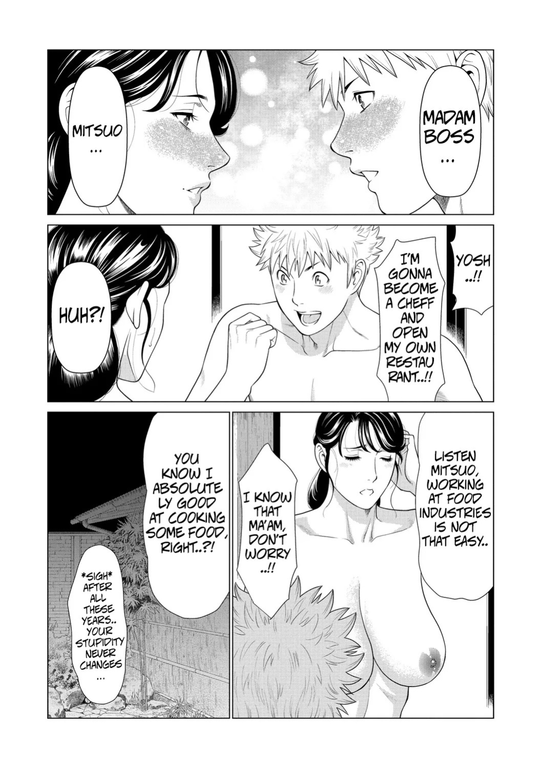 [Takasugi Kou] Mitsuo And Madam Boss Story (Fratina Jukujo) [English]