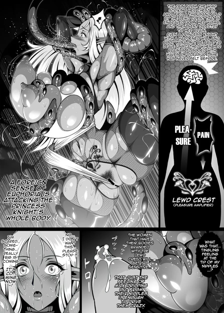 [Triple Head] Inmon Akuochi no Hime Kishidan | Erotic Crest of the Princess Knights (Original) [English] [DeppoTL]