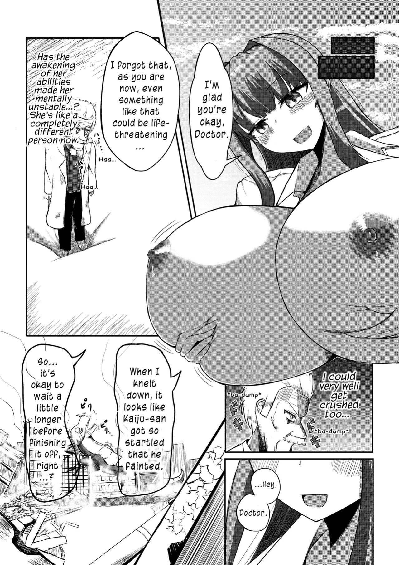 [Potter.L] Machi Yori Ookiku Natta Watashi wa Ecchi na Kibun ni Narimashita | I Grew Bigger Than the City and Ended Up in the Mood for Naughty Stuff [English]