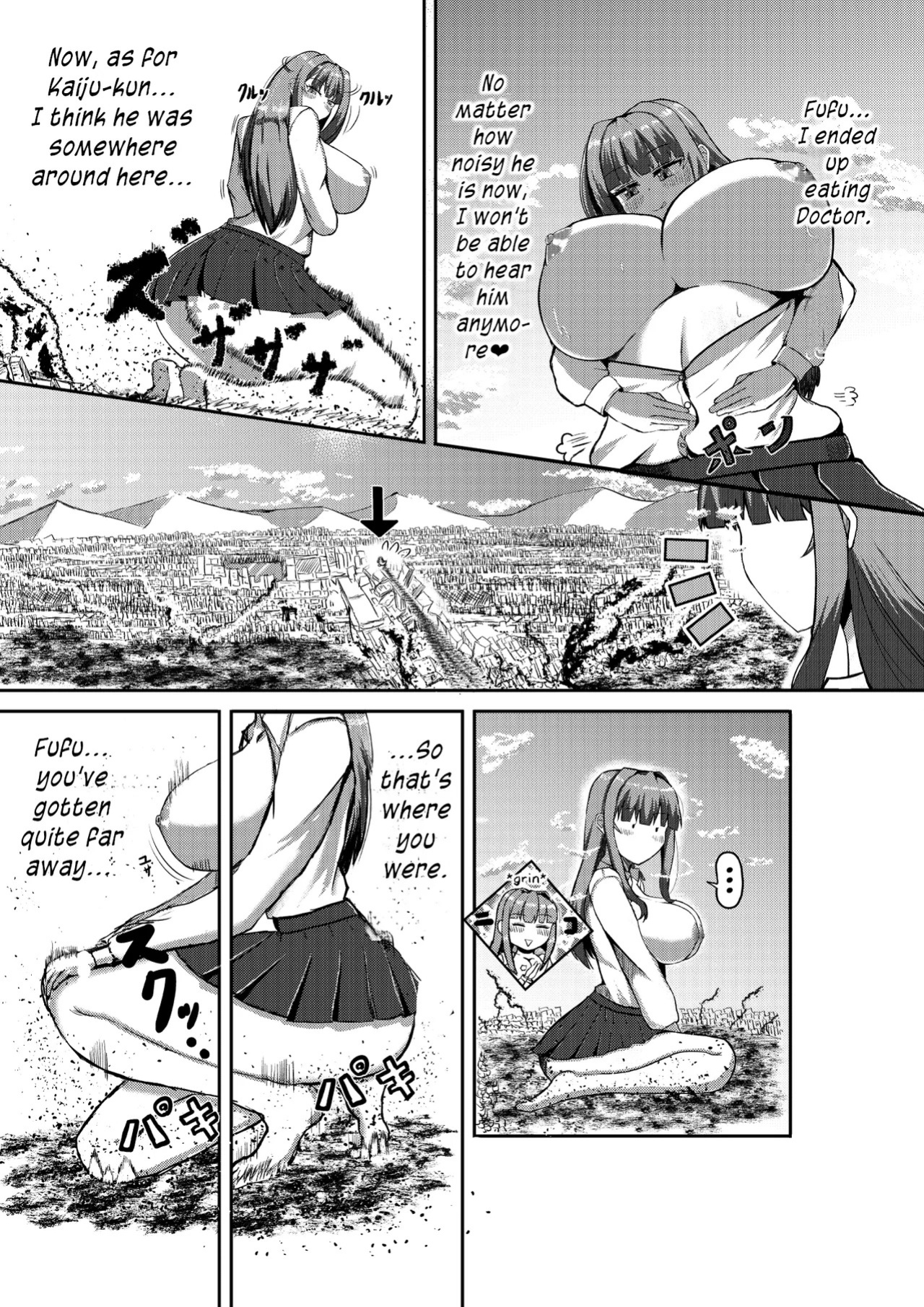 [Potter.L] Machi Yori Ookiku Natta Watashi wa Ecchi na Kibun ni Narimashita | I Grew Bigger Than the City and Ended Up in the Mood for Naughty Stuff [English]