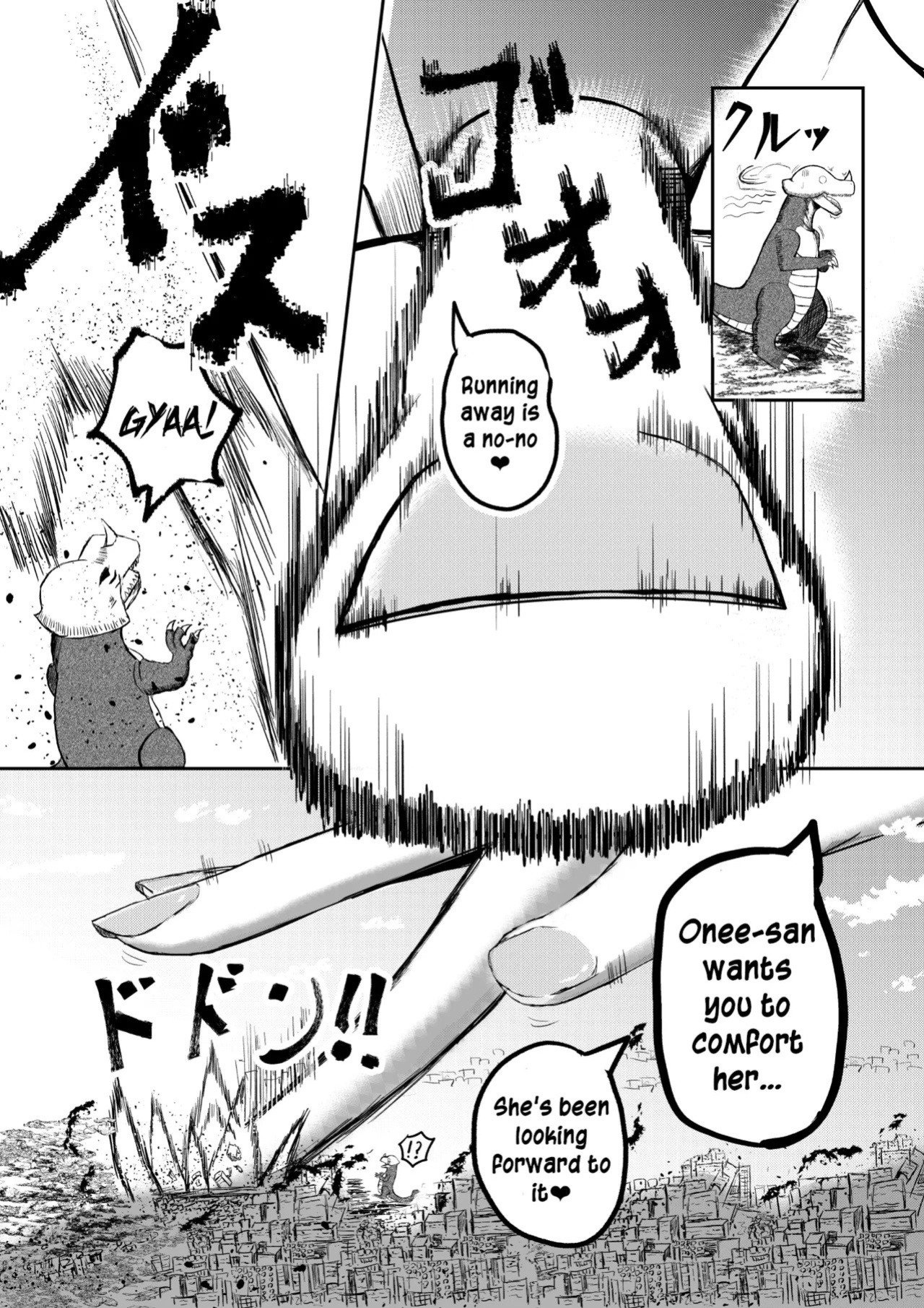 [Potter.L] Machi Yori Ookiku Natta Watashi wa Ecchi na Kibun ni Narimashita | I Grew Bigger Than the City and Ended Up in the Mood for Naughty Stuff [English]