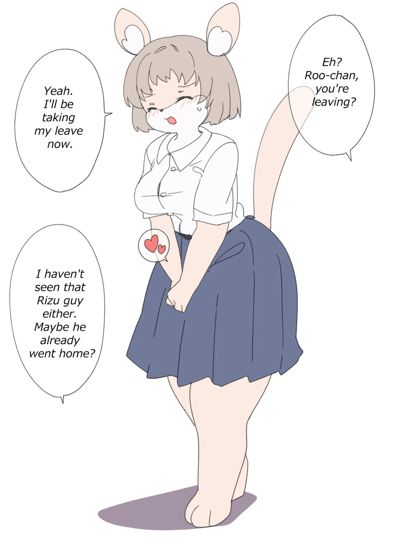 [fuyuno] The Story of a Tiny Senior Who Gets Stashed in a Girl’s Pocket and Taken Home (Pixiv Fanbox) [AI Unofficial decensored]