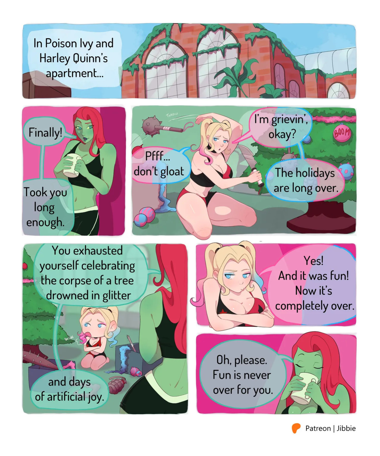 [Jibbie] Seasonal Fun (Harley Quinn)