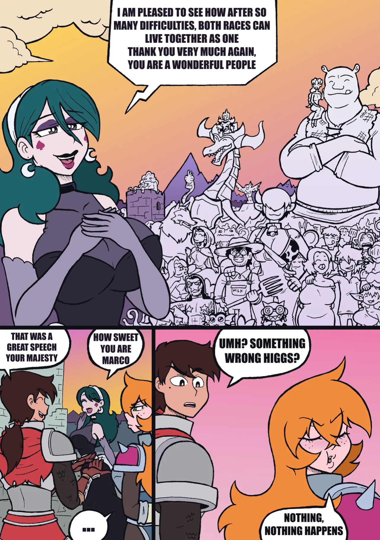 [MALANDRA-PARODIAS] MARCO HAREM WORLDS - MONSTER KINGDOM (Ongoing)