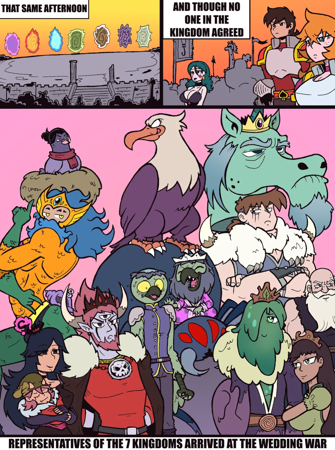 [MALANDRA-PARODIAS] MARCO HAREM WORLDS - MONSTER KINGDOM (Ongoing)