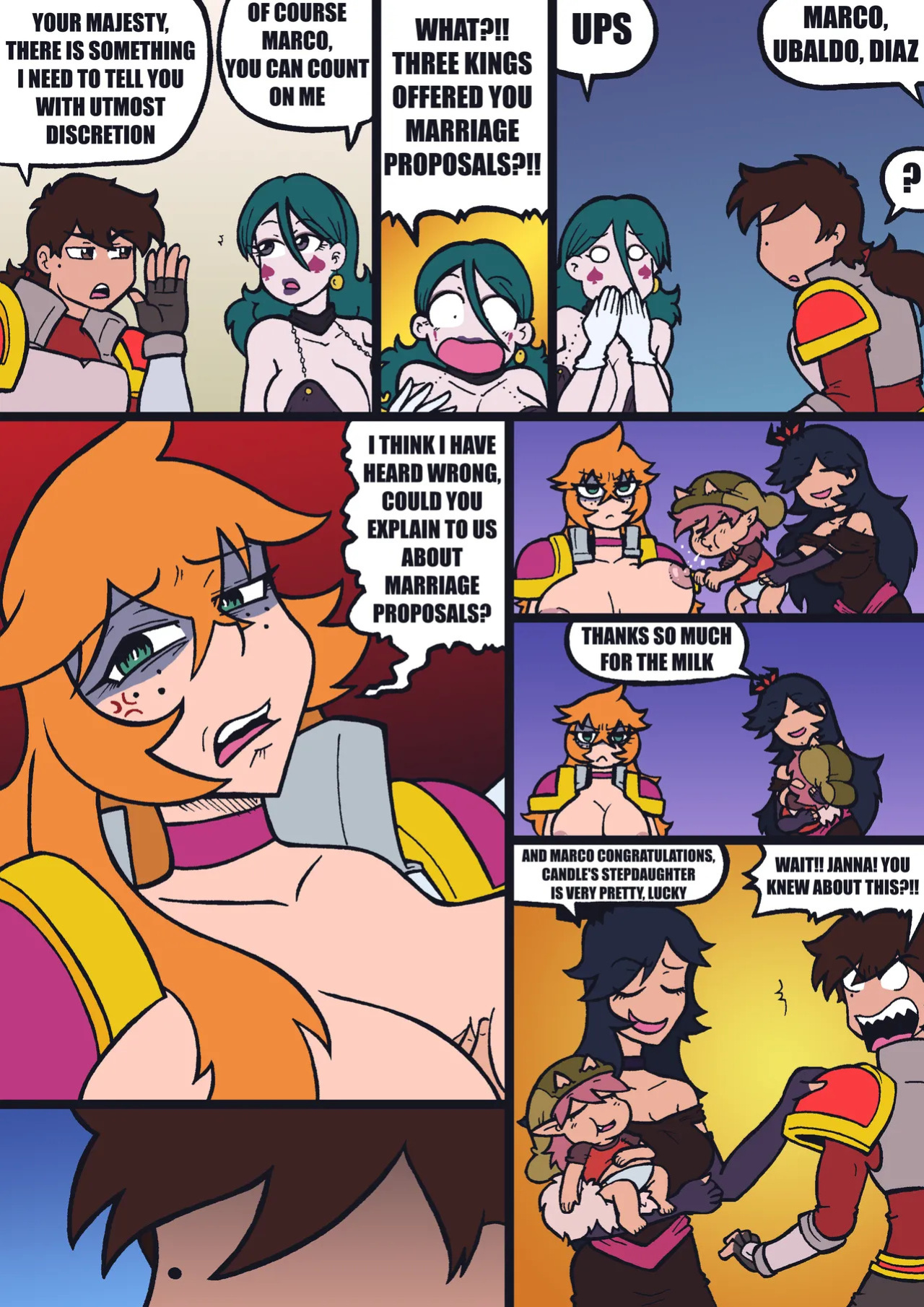[MALANDRA-PARODIAS] MARCO HAREM WORLDS - MONSTER KINGDOM (Ongoing)