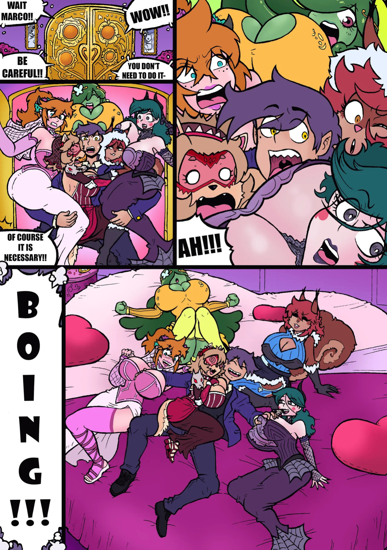 [MALANDRA-PARODIAS] MARCO HAREM WORLDS - MONSTER KINGDOM (Ongoing)