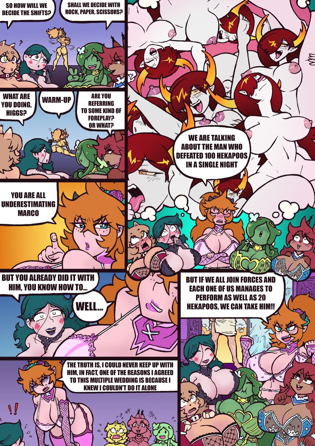 [MALANDRA-PARODIAS] MARCO HAREM WORLDS - MONSTER KINGDOM (Ongoing)