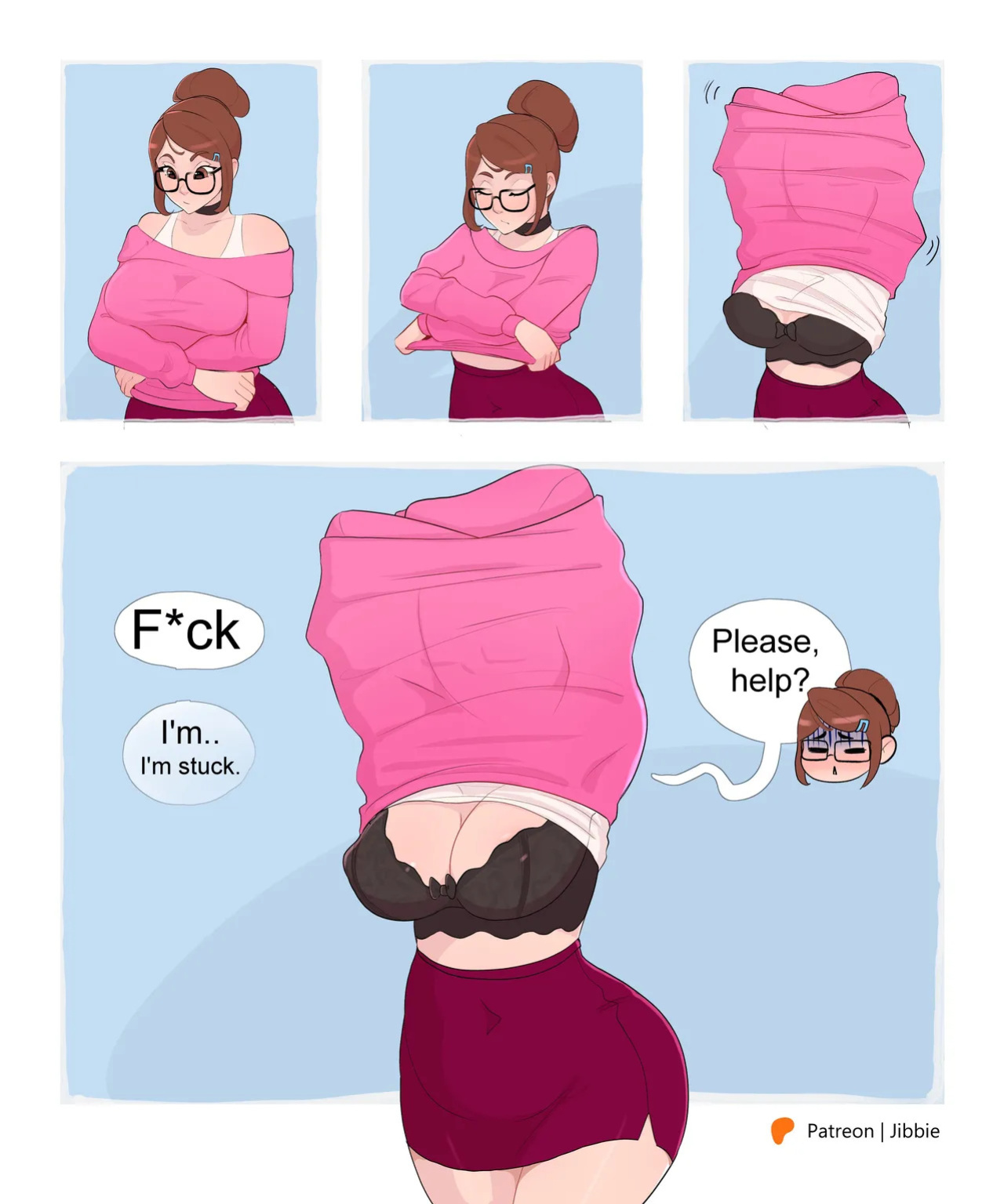 [Jibbie] Mei Stripping (Overwatch)