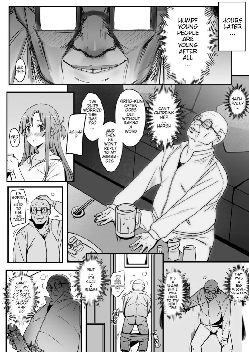 [Oninarasu] Asuna - Nishida 2 (Sword Art Online) [English] (Decensored)