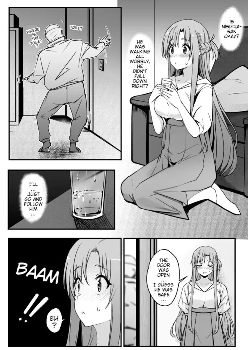 [Oninarasu] Asuna - Nishida 2 (Sword Art Online) [English] (Decensored)