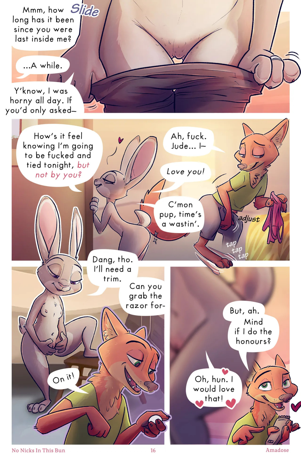 [Amadose] The Fox, The Rabbit, and The Bull ch.1-7 (Zootopia) [ongoing]