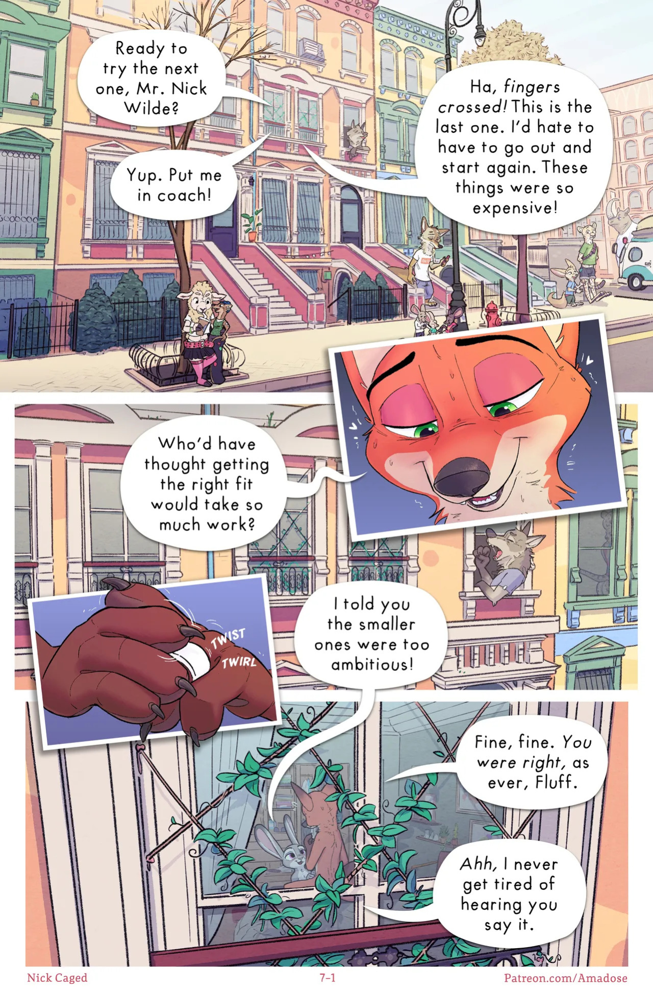[Amadose] The Fox, The Rabbit, and The Bull ch.1-7 (Zootopia) [ongoing]