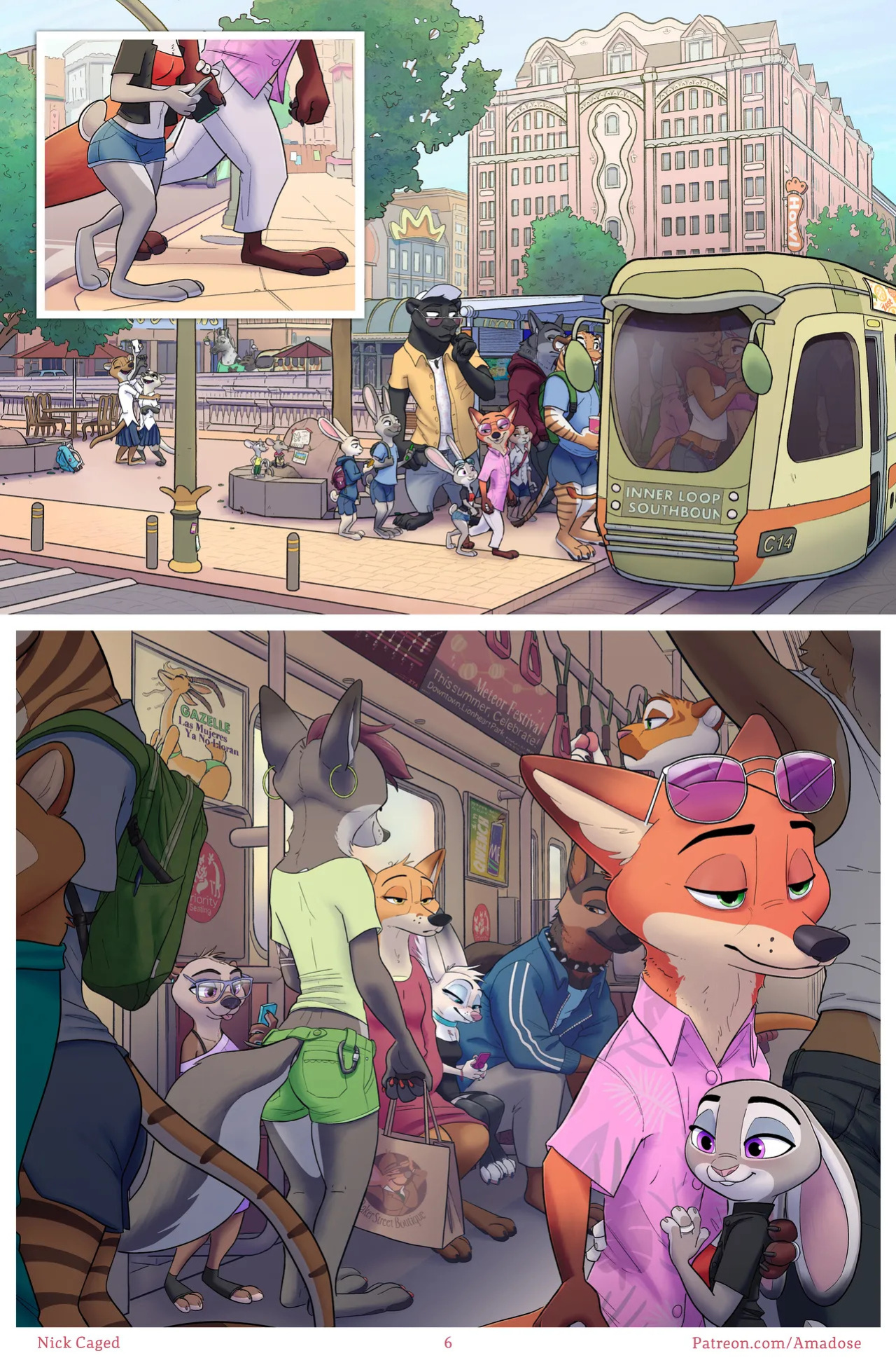 [Amadose] The Fox, The Rabbit, and The Bull ch.1-7 (Zootopia) [ongoing]