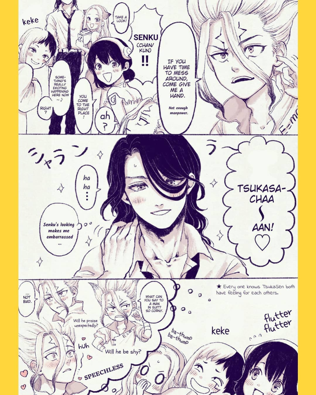 [Touko] TsukaSen Log (Dr.STONE)