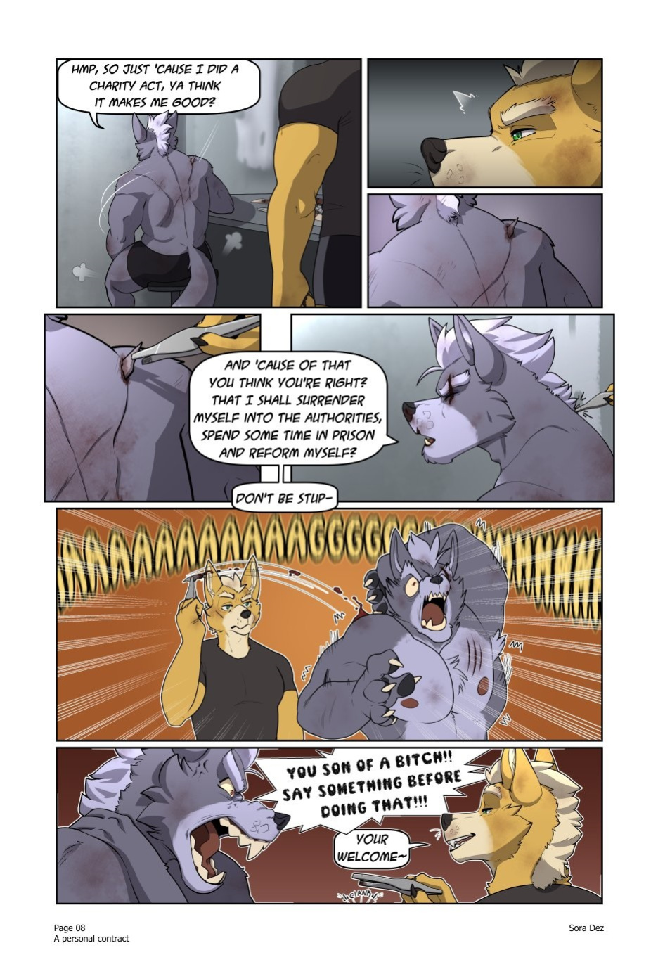 [Sora Dez WolFox] A Personal Contract