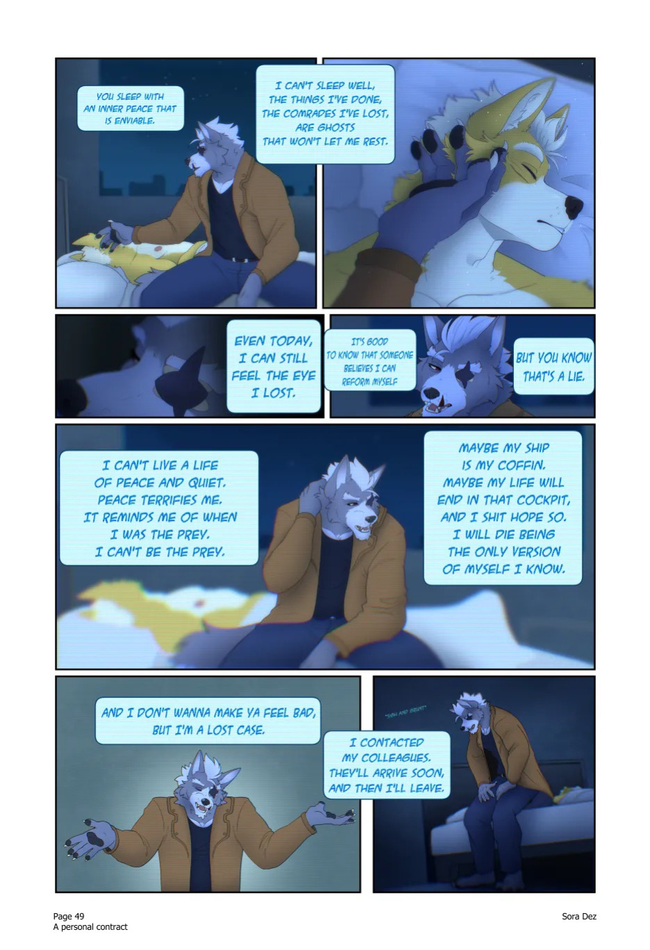 [Sora Dez WolFox] A Personal Contract