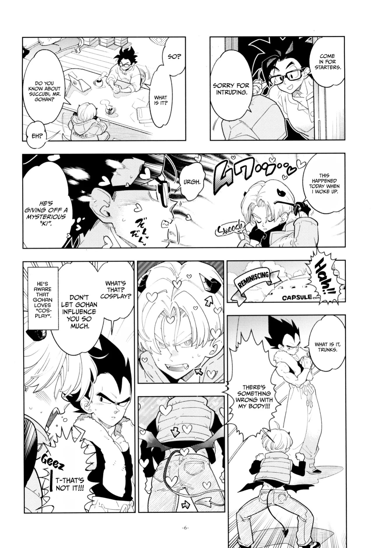 (DRAGON Geki GW2026) [Article 60 of Criminal Code (Shuhan)] Trunks-kun Succubus ni Naru. | Trunks Became a Succubus (Dragon Ball Super) [English] {Doujins.com}