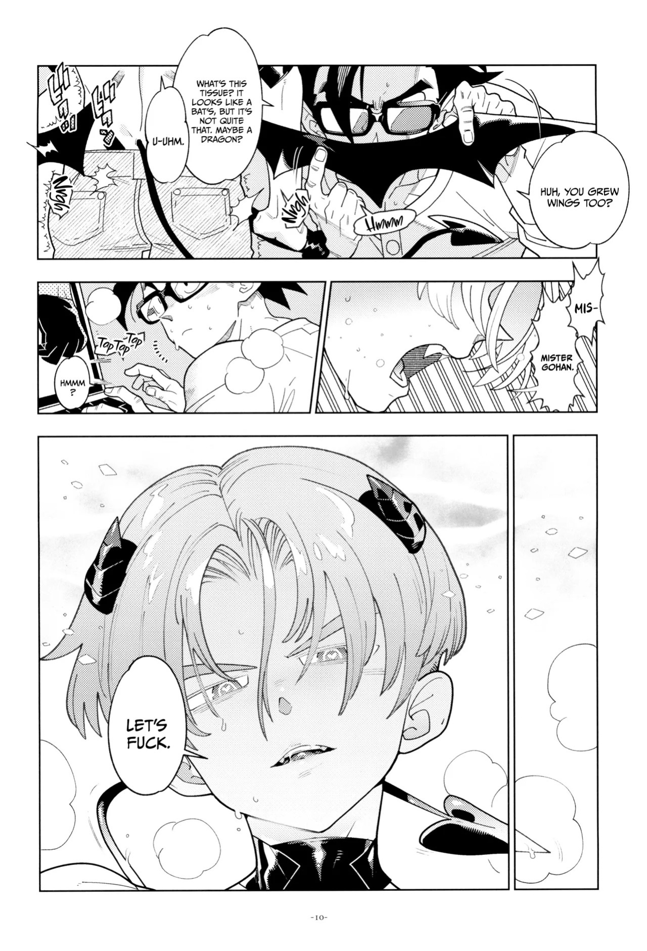 (DRAGON Geki GW2026) [Article 60 of Criminal Code (Shuhan)] Trunks-kun Succubus ni Naru. | Trunks Became a Succubus (Dragon Ball Super) [English] {Doujins.com}