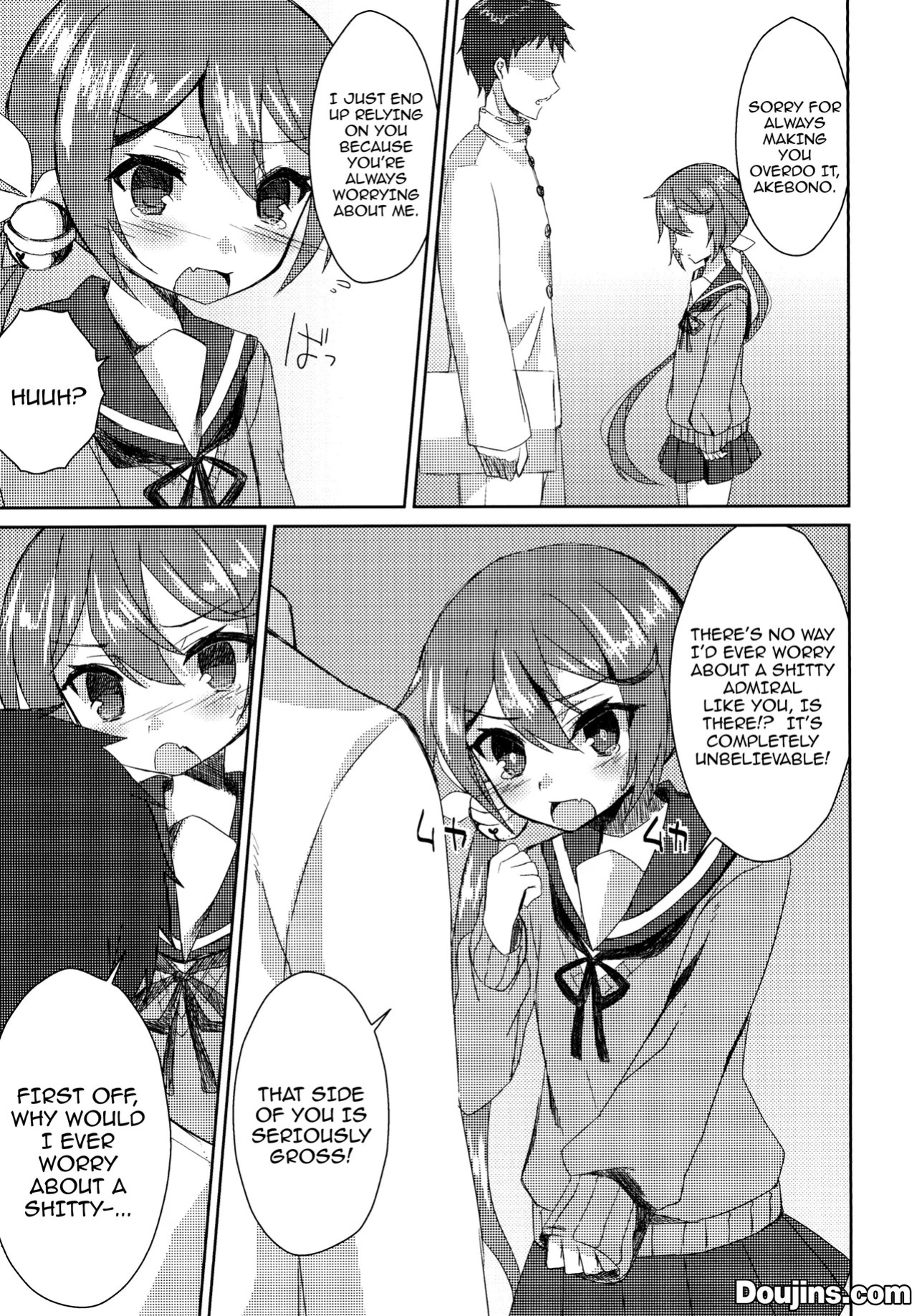[Nagashi Soumen (Yuzaki)] Watashi o Juubun Shiawase ni Shinasai! | Make Me Very Happy! (Kantai Collection -KanColle-) [English] {Doujins.com} [Digital]
