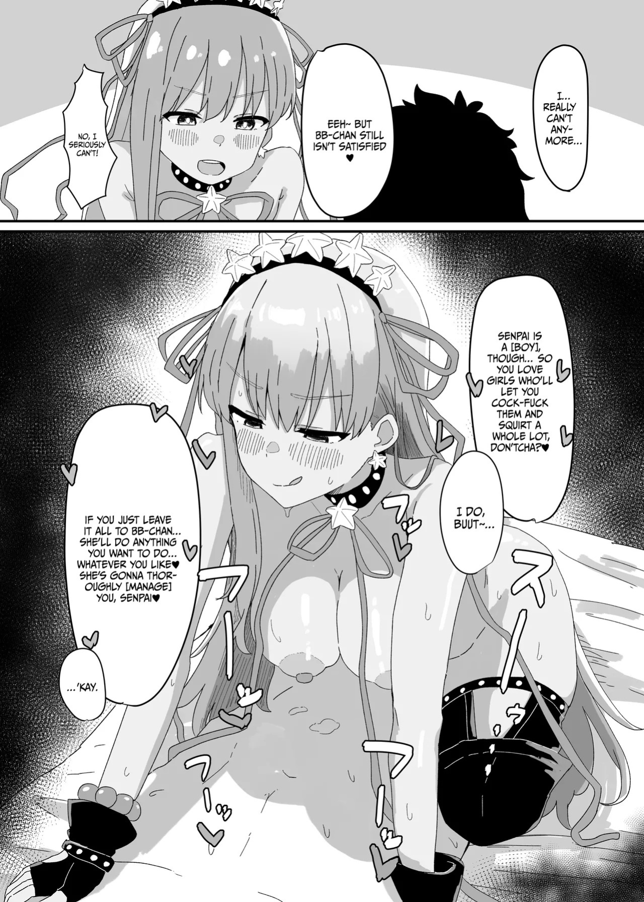 [Kyuuri no Fukazume (Shigureni)] BB-chan ga Zenbu Kanri Shichaimasu | BB-chan Controls Everything (Fate/Grand Order) [English] {Doujins.com} [Digital]