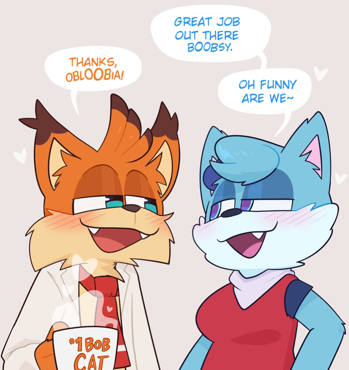 [Crushpepper] Bubsy x Oblivia
