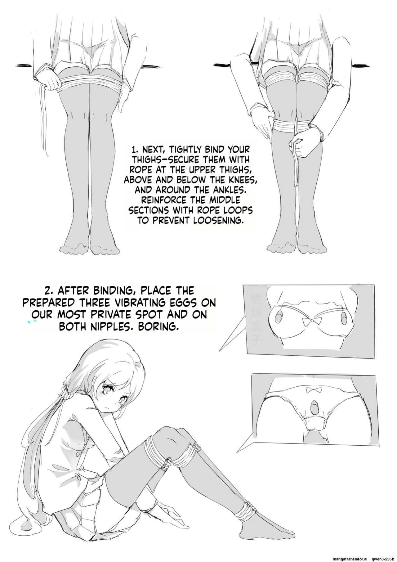 [Pixiv-18080238] Selfbondage of 《LoveLive!》Tojo Nozomi (SCANMTL)