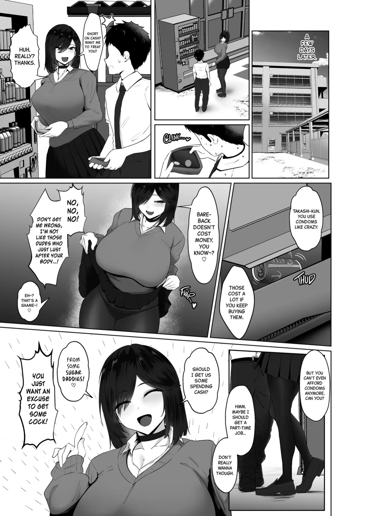 [Jacky (Jakky)] Donna Onegai demo Kiite Kureru Doukyusei to Tsukiattara Noumiso Hakai Sareta Ohanashi 2 | The story of how I was mind fucked when I went out with my classmate that listens to any request 2 (Part 12-14) [English][SFX][JEdits]