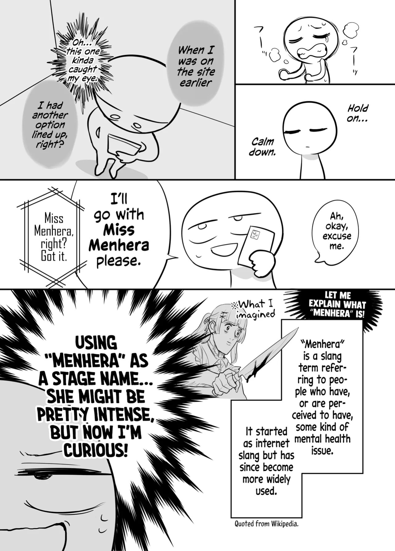 [Ricochet] Menhera Chanto Ecchina Koto Shita Manga | A Manga About Having Sex with a Mentally Unstable Girl [English] [ConTL + u_watanabe]