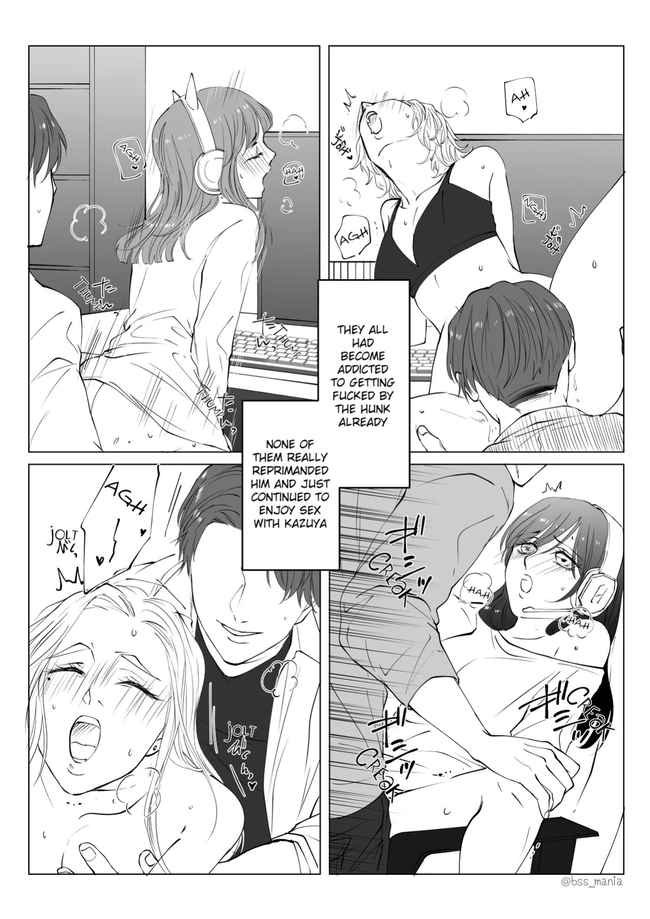 [BBS Boku ga Saki ni Suki Datta no ni... Fukyuu Iinkai (Ichijiku)] I did it with the whole Game-team [English]