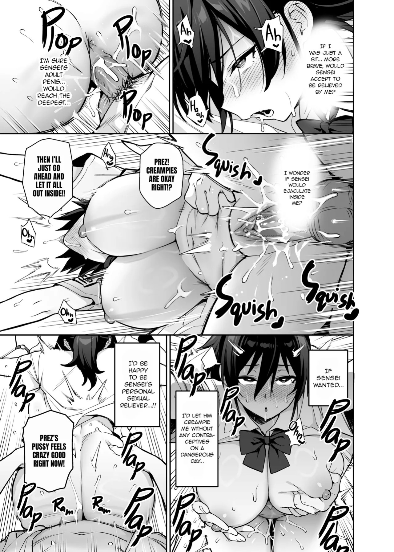 [TRY&Hougen Futari Shakai (TRY Hougen)] Shin Seito Kaichō no Mune ga Deka Sugiru 3 | The New Disciplinary Committee President's Tits Are Too Big 3 [English] [Decensored] [Digital]
