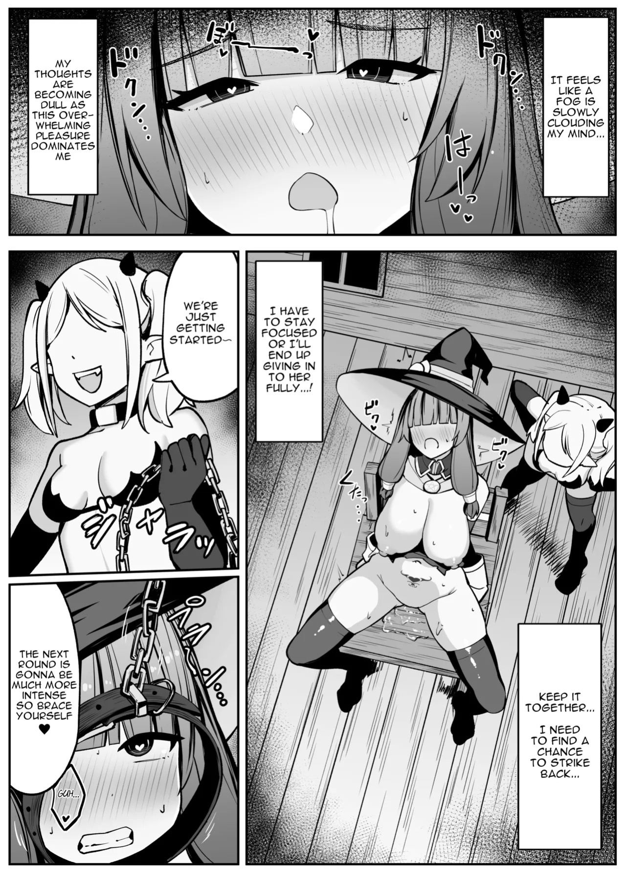 [Omochi no Mochiya (Wabimochi)] Saikyou Witch ga Succubus ni Miryou Sarete Haiboku Suru Hanashi | How the Strongest Witch Was Charmed and Defeated by a Succubus [English]