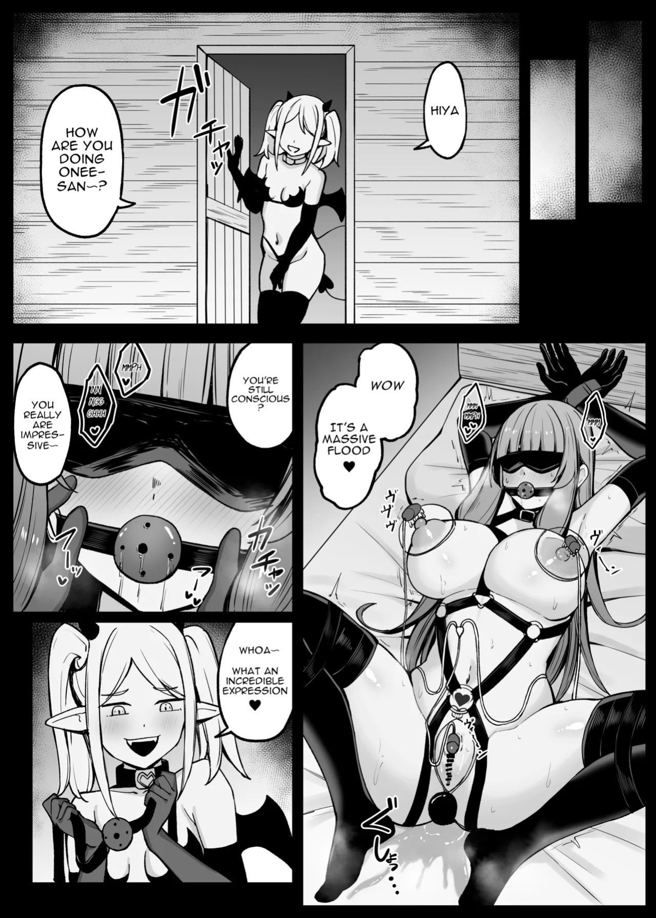 [Omochi no Mochiya (Wabimochi)] Saikyou Witch ga Succubus ni Miryou Sarete Haiboku Suru Hanashi | How the Strongest Witch Was Charmed and Defeated by a Succubus [English]